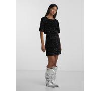 Pieces - Bekleidung Pckam Hw New Short Skirt Bc - schwarz - Größe S