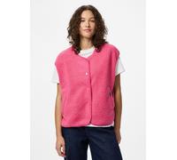 Pieces - Bekleidung Pckatty Teddy Vest Noos Bc - Rosa - Größe XL