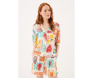Pieces - Bekleidung Pcklarisa Shirt Wvn Bc - Beige - Größe XS