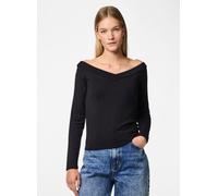 PIECES Pcmaliva Ls Off Shoulder V-Neck Top Noos