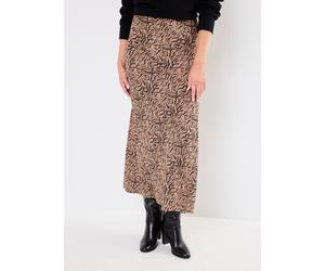 Pieces - Bekleidung Pcnova Hw Long Skirt Noos Cp Bc - Braun - Größe XS