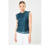 Pieces - Bekleidung Pcolline Sl Lace Top Noos - grün - Größe XS