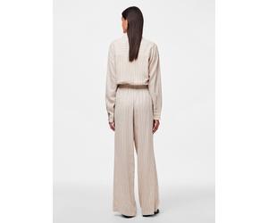 Pieces - Bekleidung PCPIA HW WIDE PANTS WVN NOOS - Beige - Größe XS