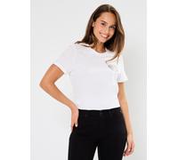 Pieces - Bekleidung Pcrhiannon Ss Printed T-Shirt Bc - Weiß - Größe XL
