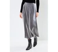 Pieces - Bekleidung Pcrola Hw Midi Skirt Bc - grau - Größe S
