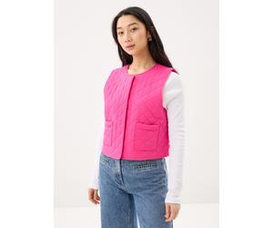 Pieces - Bekleidung Pcsaria Short Quilt Vest - Rosa - Größe XL