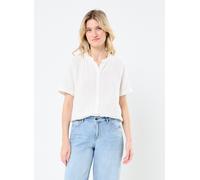 Pieces - Bekleidung PCSASTINA SS SHIRT WVN BC - Weiß - Größe S