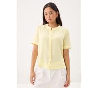 Pieces - Bekleidung Pcsastina Ss Shirt Wvn Msa Bc - Gelb - Größe XS