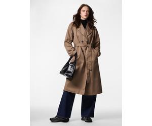 Pieces - Bekleidung Pcscarlett Ls Trenchcoat Noos Bc - Braun - Größe XS