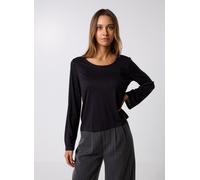 Pieces - Bekleidung Pcsophie Ls U-Neck Tee Jrs Bc - schwarz - Größe S