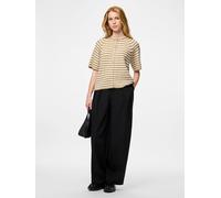 Pieces Bluse "Pcmalou" in Beige - Größe XS | Damen Blusen