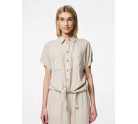 Pieces Bluse "Pia" in Sand - Größe XL | Damen Blusen