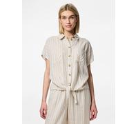 Pieces Bluse "Pia" in Sand - Größe XL | Damen Blusen
