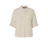 Pieces Bluse "Vinsty" in Sand - Größe L | Damen Blusen