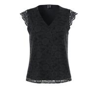 Pieces Blusentop "Olline" in Schwarz - 25% | Größe S | Damen Blusen