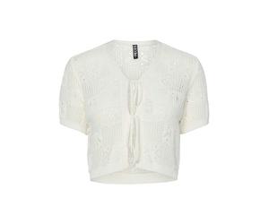 Pieces Bolero "Tama" in Creme - Größe S | Damen Pullover Cardigans