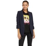 Pieces Damenblazer PCBOSELLA 3/4-Ärmel Slim Fit hüftbedeckend S Night Sky