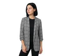 Pieces Boss 3/4 Printed Blazer Grau L Frau (Herstellerartikelnummer: 17126850-Black/AopCheck-L)