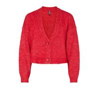 Pieces Cardigan in Rot - Größe M | Damen Pullover Cardigans