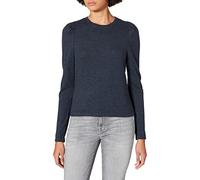 PIECES Damen 17115152, Ombre Blue/Aop:melange, M