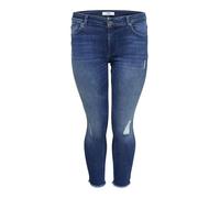 Only Damen Skinny-Jeans WILLY Medium Blue Denim Gr. 46 L32