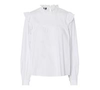 PIECES Damen Female Hemd Pcvela Ls Shirt Noos