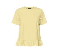 PIECES Damen Female T-Shirt Pcdisso Pcdisso Ss O-Neck Top JRS Pwp Bc (1er Pack)