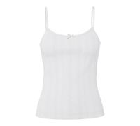 PIECES Damen Female Top Pcmarie Pointelle Pcmarie Singlet Poin Top JRS Noos Bc (1er Pack)