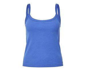 PIECES Damen Female Trägertop Geripptes Pcmay Strap Top JRS Noos Bc