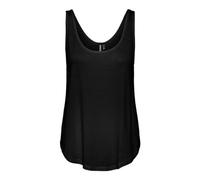 PIECES Damen PCBILLO Tank TOP SOLID NOOS BC Tanktop 17146246,Schwarz,XS