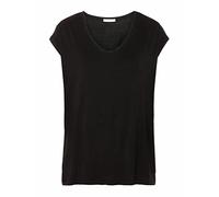 PIECES Damen Pcbillo Tee Solid Noos Bc, Schwarz,L