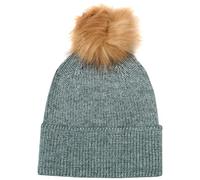 PIECES Damen Pcbina Wool Hood W. Fold Up Noos Bc, Trooper, Einheitsgröße