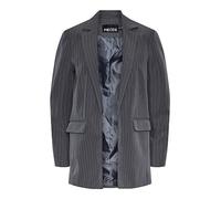 PIECES Damen Pcbossy Ls Loose Striped Blazer Noos, Magnet/AOP:Pinstripe, XL