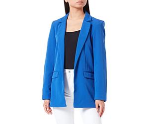 PIECES Damen Pcbozzy Ls Loose Blazer Noos Bc Klassischer Blazer, Mazarine Blue,XL