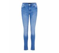 PIECES Damen Pcdelly DLX Skn Mw Mb249-ba/Noos Bc, Medium Blue Denim, M