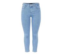 PIECES Damen Pcdelly Skn Mw Cr Mb48 Noos Bc, Medium Blue Denim, M
