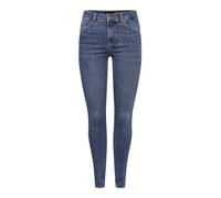 PIECES Damen Pcdelly Skn Mw Mb184 Noos Bc, Medium Blue Denim, XS / 30L