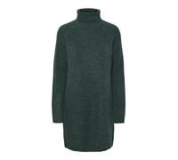 PIECES Damen Pcellen Ls High Neck Knit Dress Noos Bc, Trekking Green,S