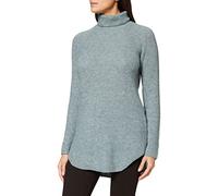 PIECES Damen Pcellen Ls Long Knit Noos Bc, Trooper, S