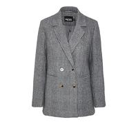 PIECES Damen Pchaven New Blazer Jacket, Magnet/Checks:melange, XL