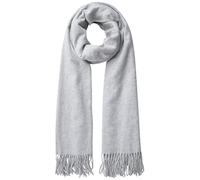 PIECES Damen Pcjira Scarf Noos Schal, Light Grey Melange, Einheitsgröße