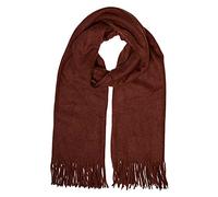 PIECES Damen Pcjira Wool Scarf Noos, Chicory Coffee, Einheitsgröße