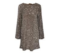 PIECES Damen Pckam Ls Deep Back Bow Dress Bc Kleid (1er Pack)
