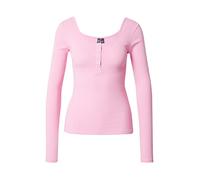 PIECES Damen Pckitte Top Noos Bc Langarmshirt, Begonia Pink, L EU