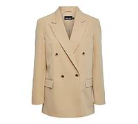 PIECES Damen Pckyza Oversized Blazer Bc, Irish Cream, M
