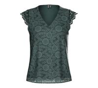 PIECES Damen Pcolline Sl Lace V-Neck Top WVN Noos Pcolline Sl Lace V-Neck Top WVN Noos (1er Pack)