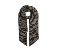 PIECES Damen Pcpyron Long Animal Scarf Noos Bc Schal 17151097,White Pepper/Aop:zebra,Einheitsgröße