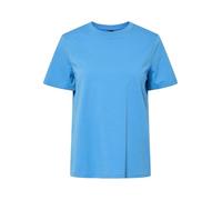 PIECES Damen Pcria Ss Solid Tee Noos Bc T-Shirt 17140802 ,Azure Blue ,S