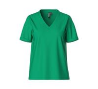 PIECES Damen Pcria Ss V-neck Solid Tee Noos Bc,Simply GreenM
