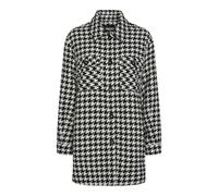 PIECES Damen Pcrudy AOP Shacket Hemdjacke
